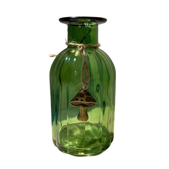 Other - Home Decor Boho Fall Groovy 70s Vintage Style Mushroom Vase